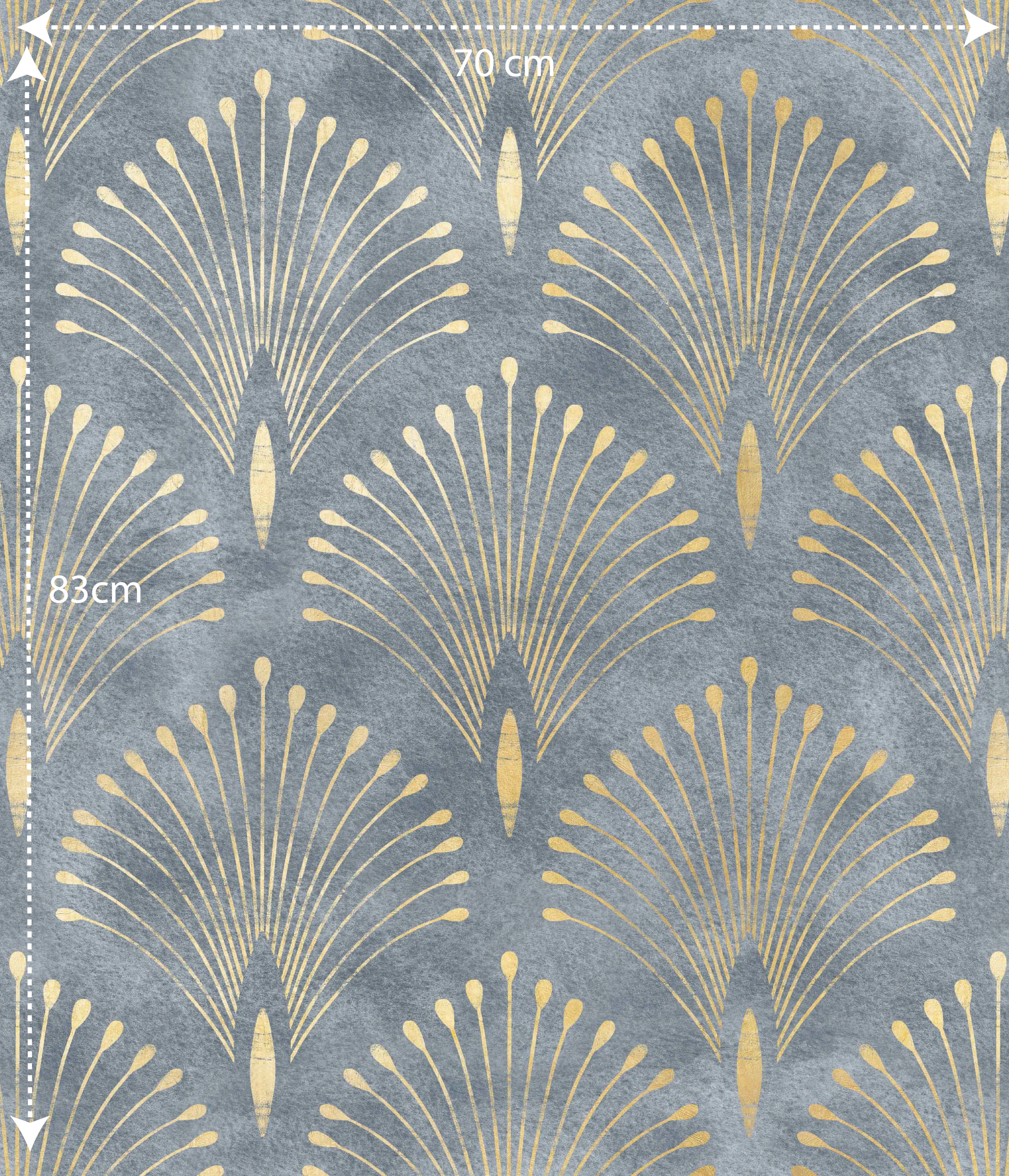 Papel pintado vinílico adhesivo Wallplas Castillo