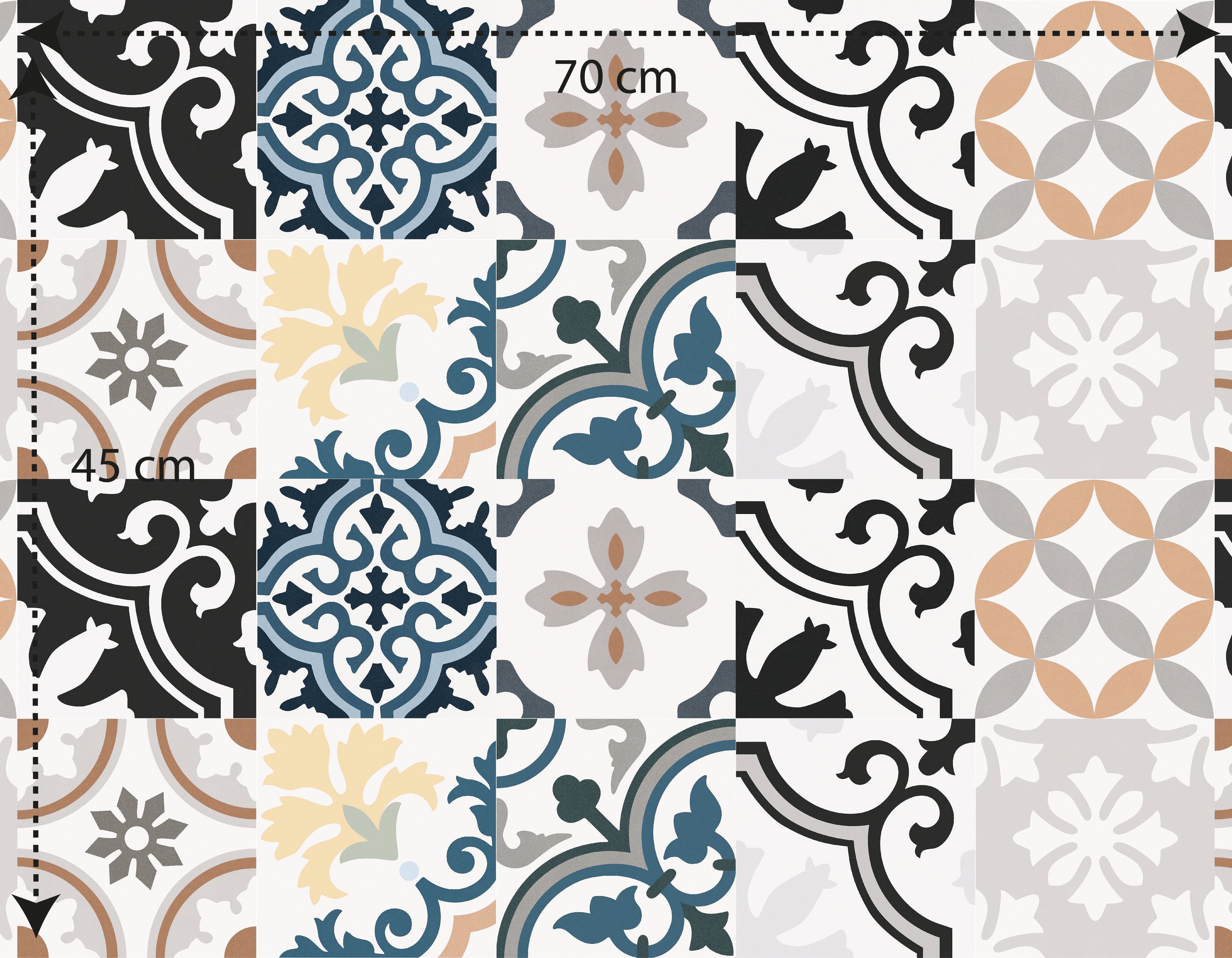 Papel pintado vinílico adhesivo Wallplas Hidráulico