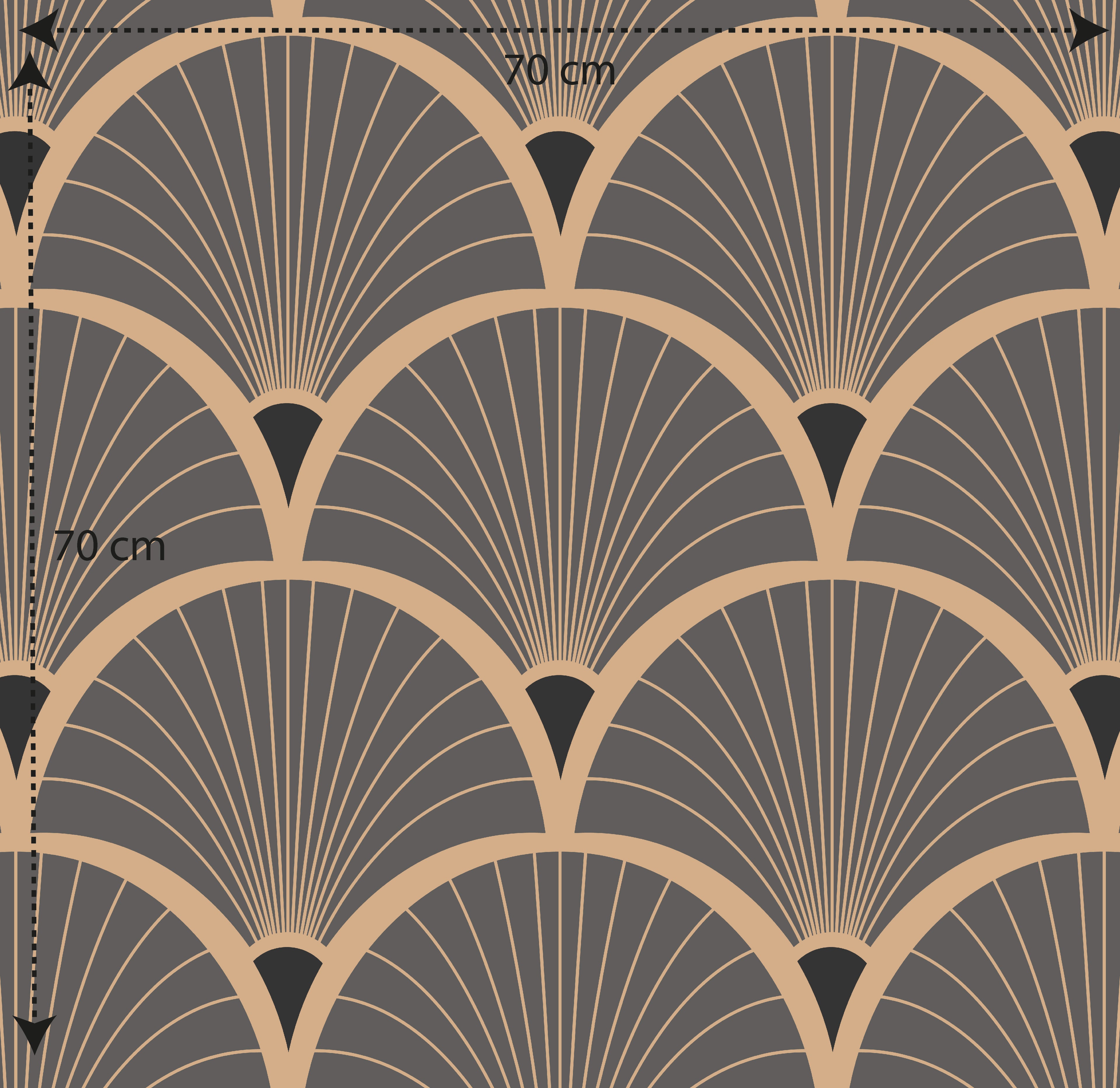 Papel pintado vinílico adhesivo Wallplas Ondas