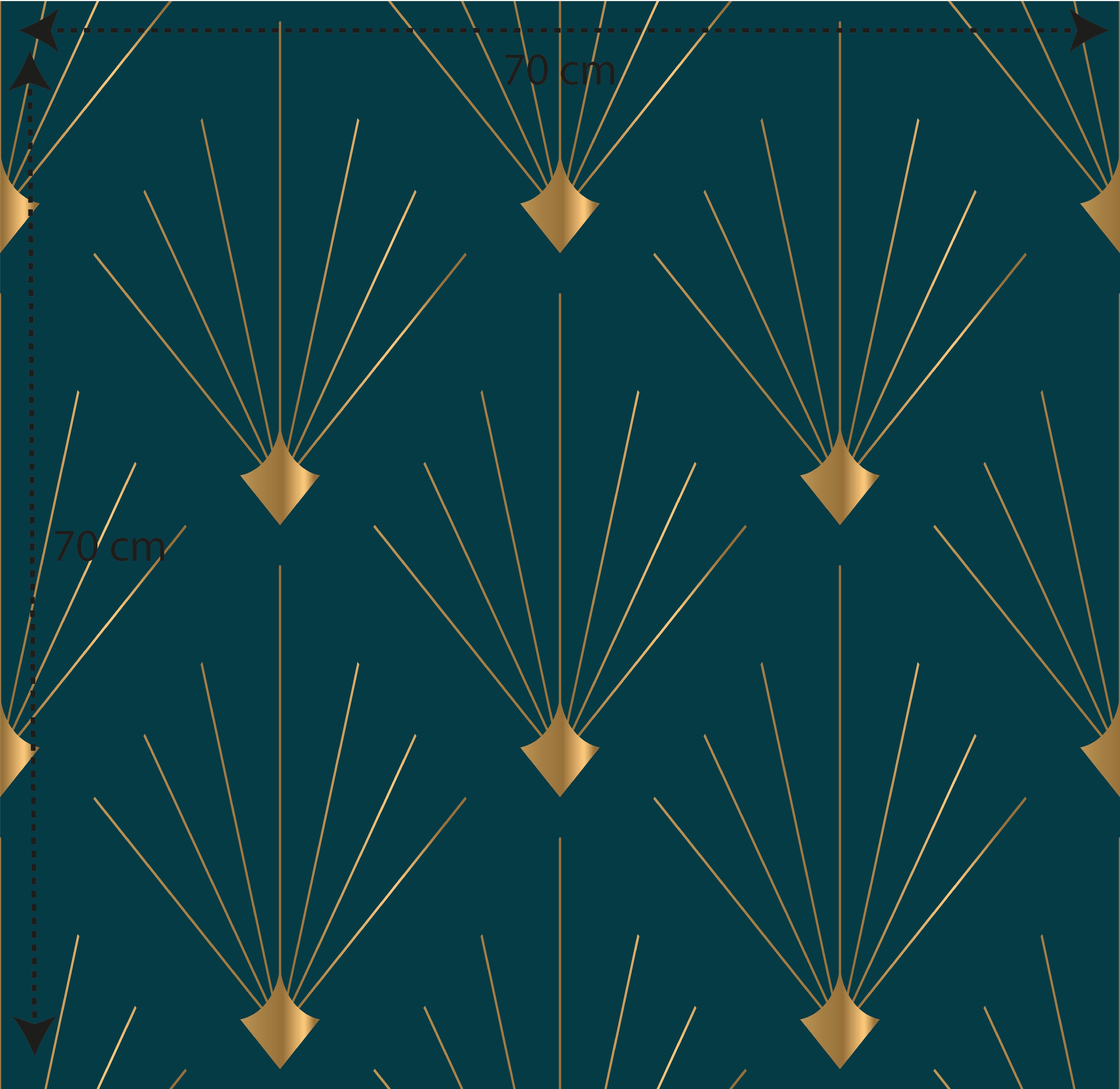 Papel pintado vinílico adhesivo Wallplas Destellos