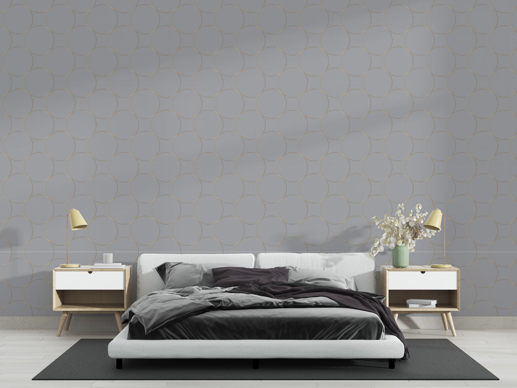 Papel pintado vinílico adhesivo Wallplas Bubbles