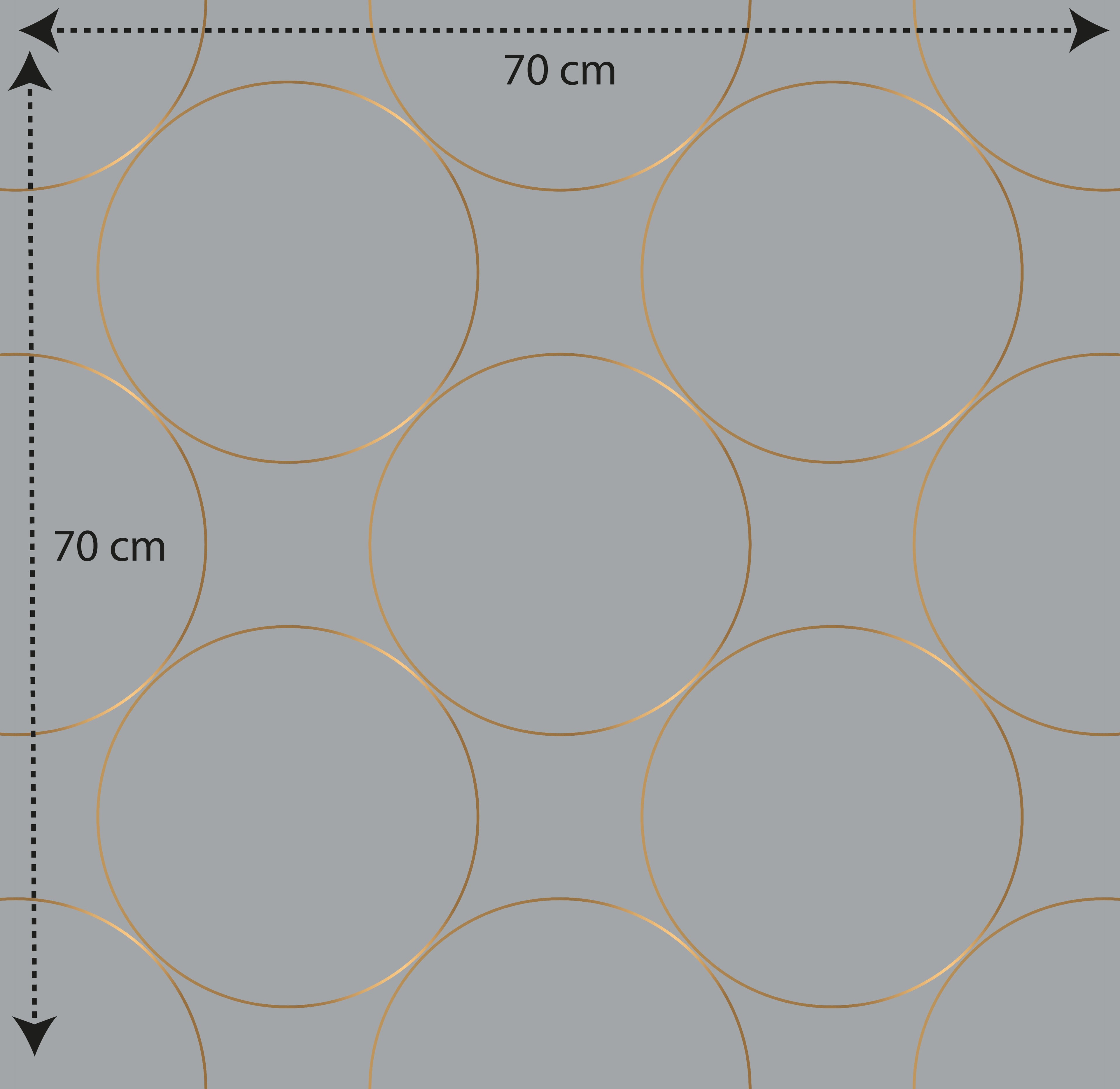 Papel pintado vinílico adhesivo Wallplas Bubbles