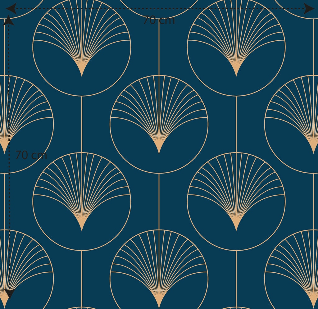 Papel pintado vinílico adhesivo Wallplas Bolas