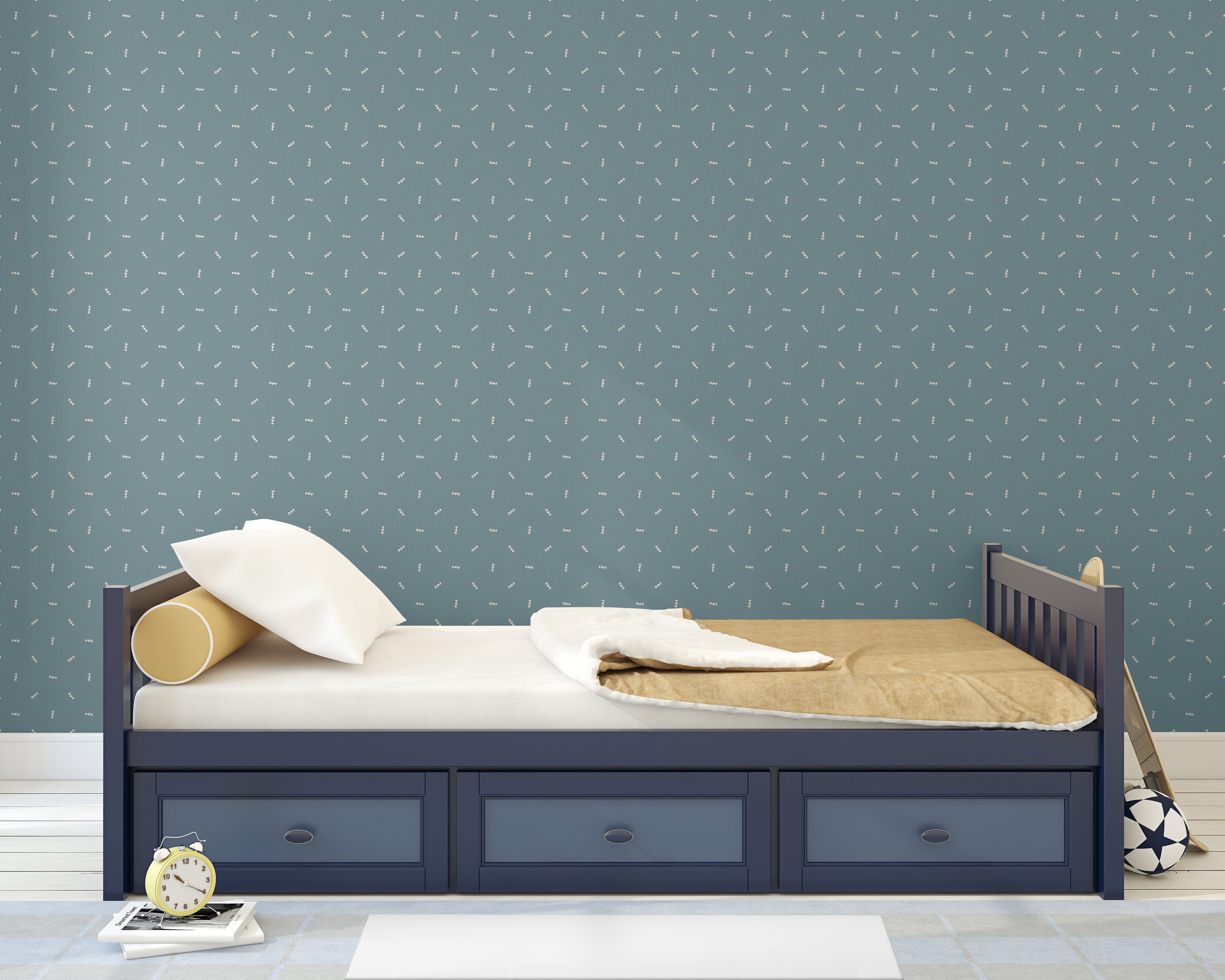 Papel pintado vinílico adhesivo Wallplas Flechas