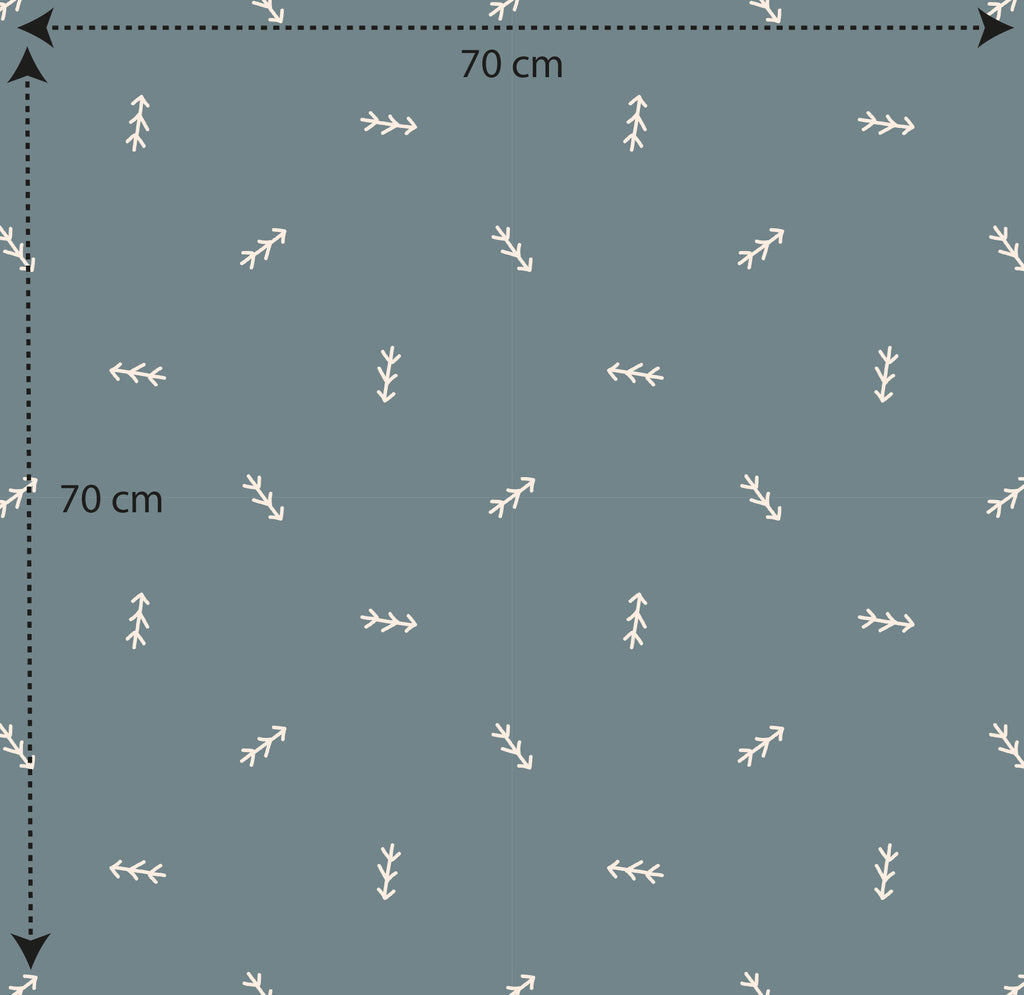 Papel pintado vinílico adhesivo Wallplas Flechas