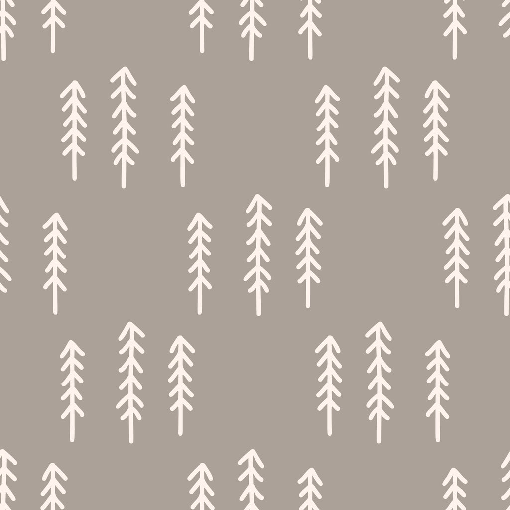 Papel pintado vinílico adhesivo Wallplas Abetos