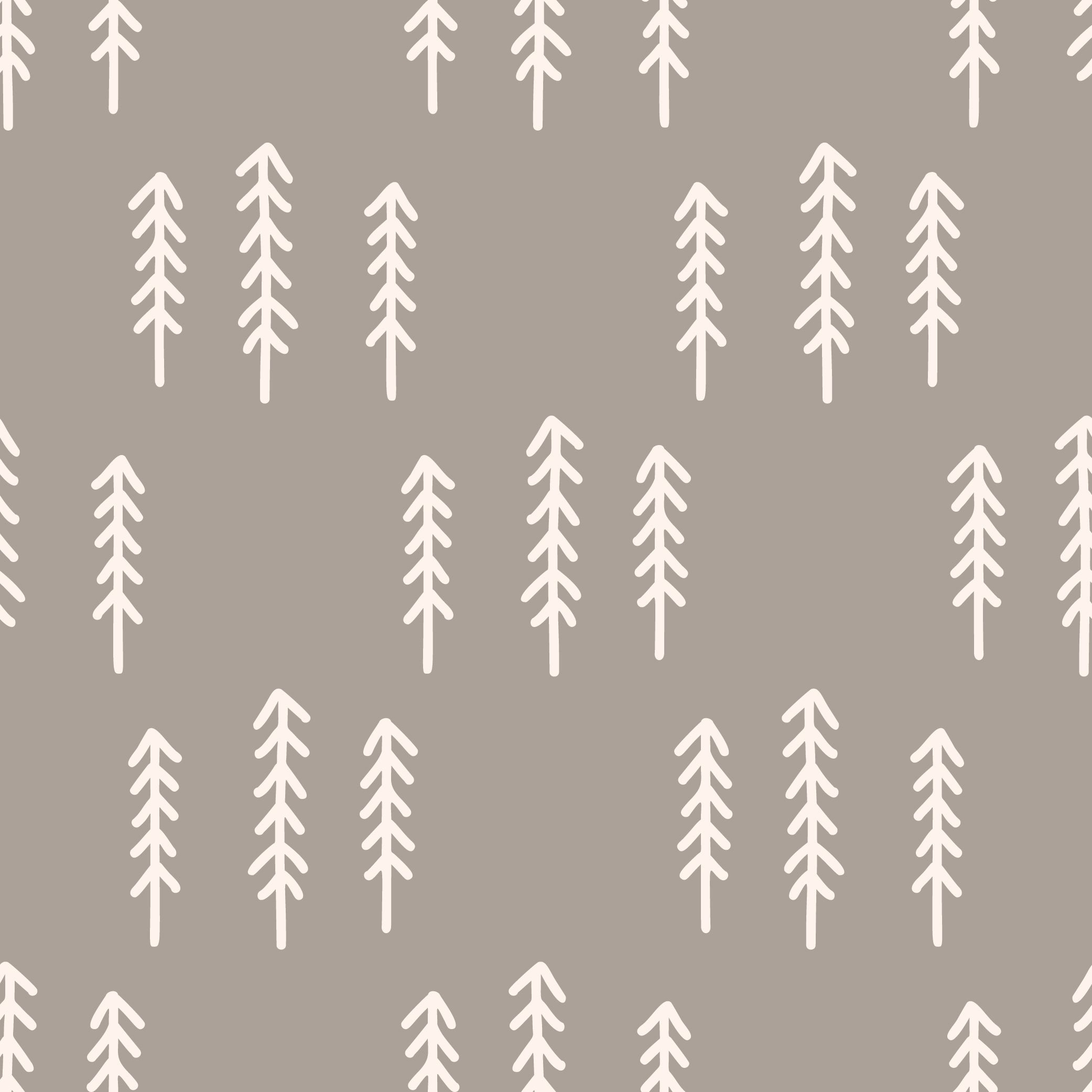 Papel pintado vinílico adhesivo Wallplas Abetos