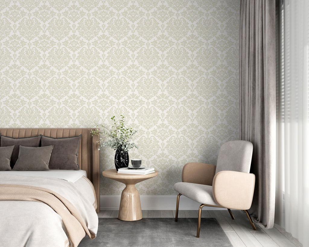 Papel pintado vinílico adhesivo Wallplas Roseta