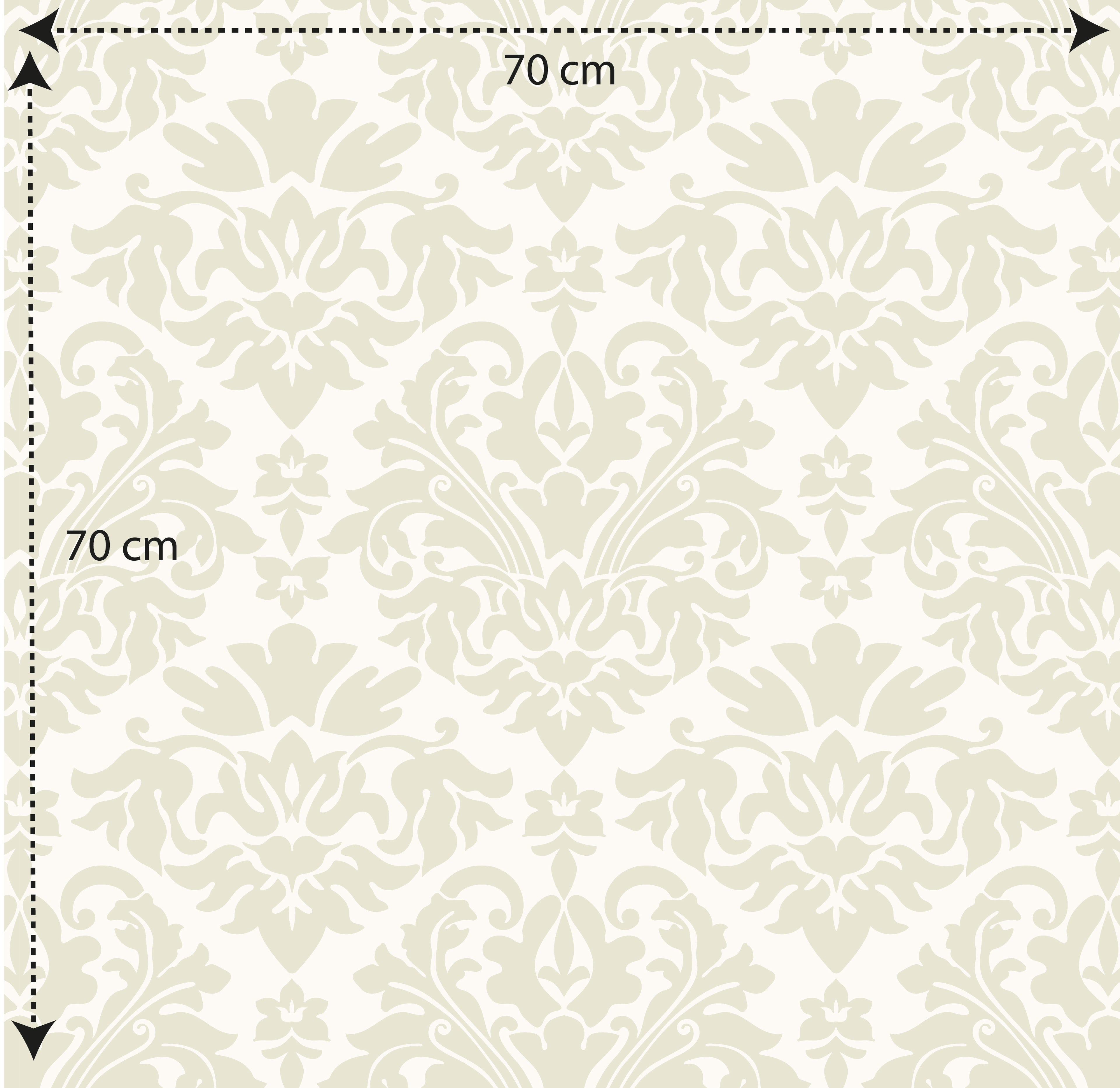 Papel pintado vinílico adhesivo Wallplas Roseta