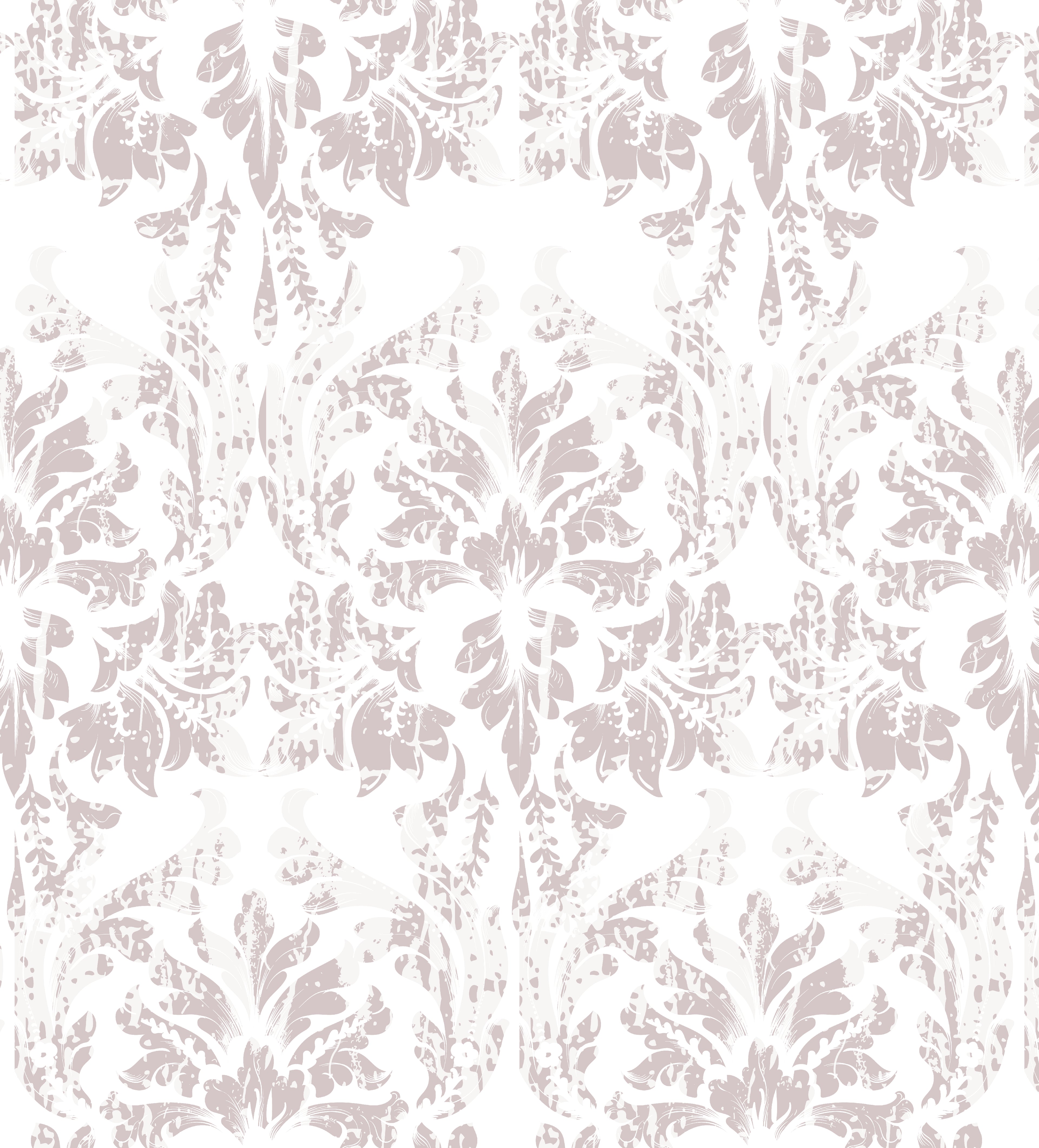 Papel pintado vinílico adhesivo Wallplas Valencia blanco/beige