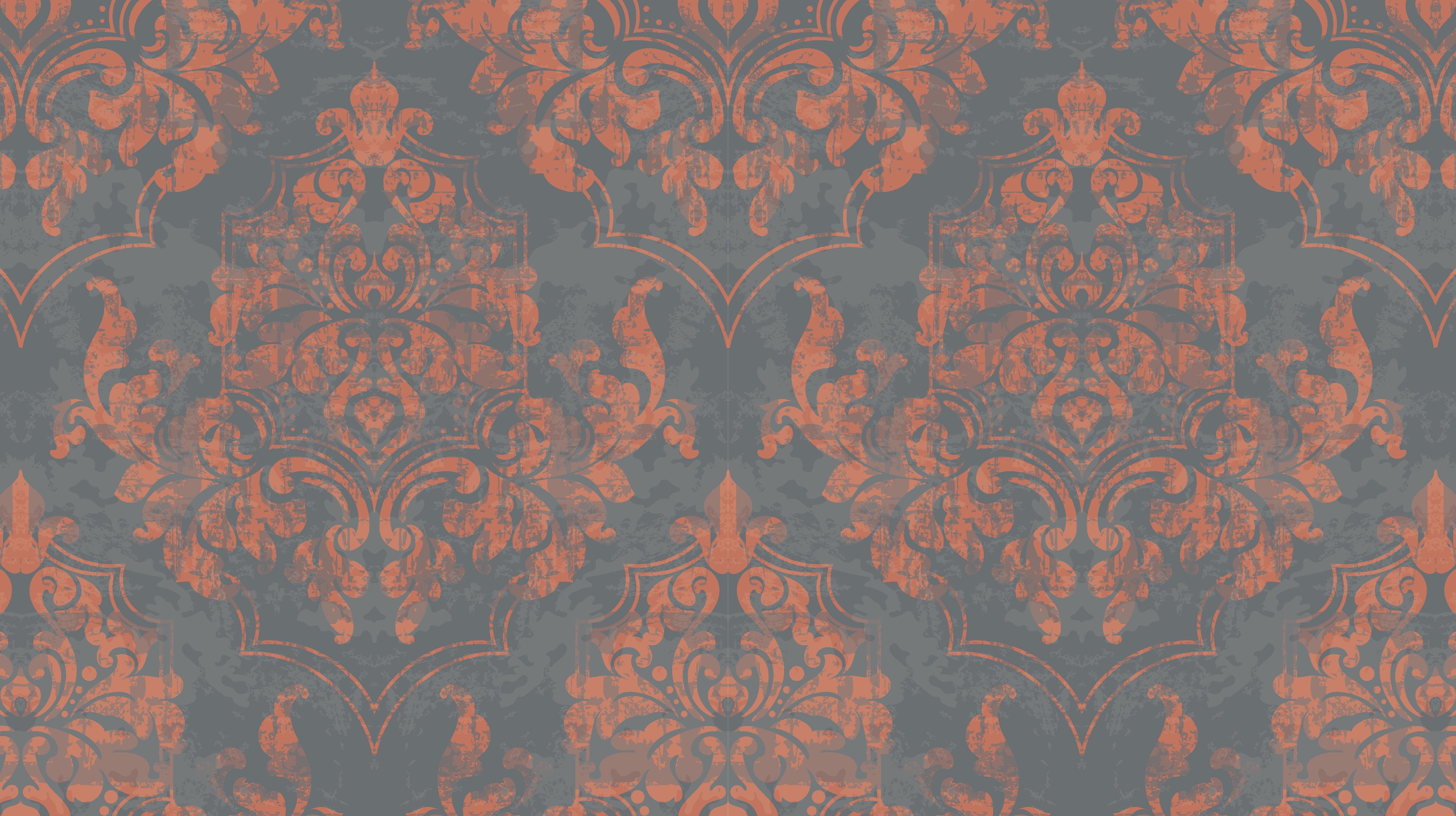 Papel pintado vinílico adhesivo Wallplas Alicante gris