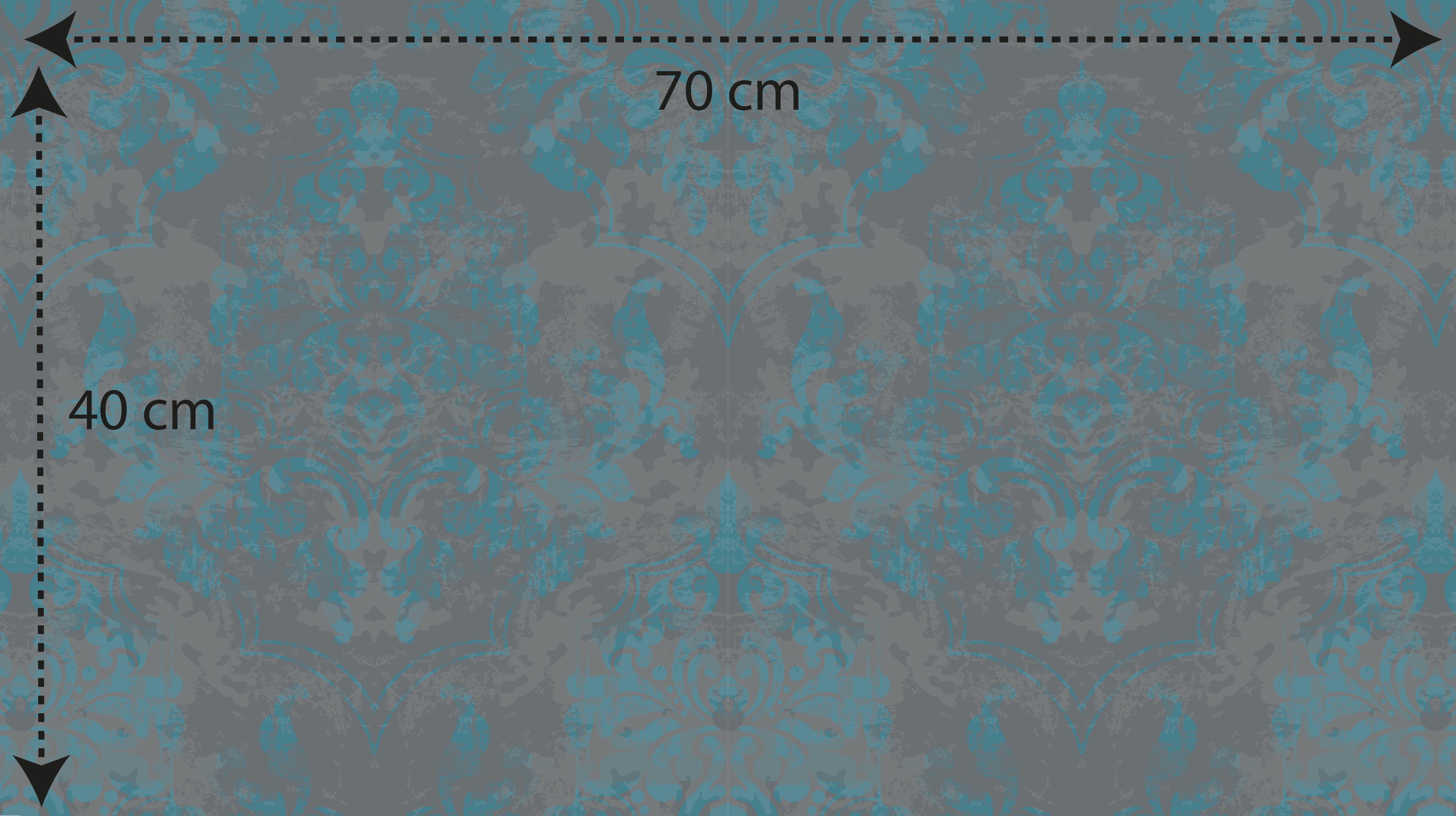 Papel pintado vinílico adhesivo Wallplas Alicante gris