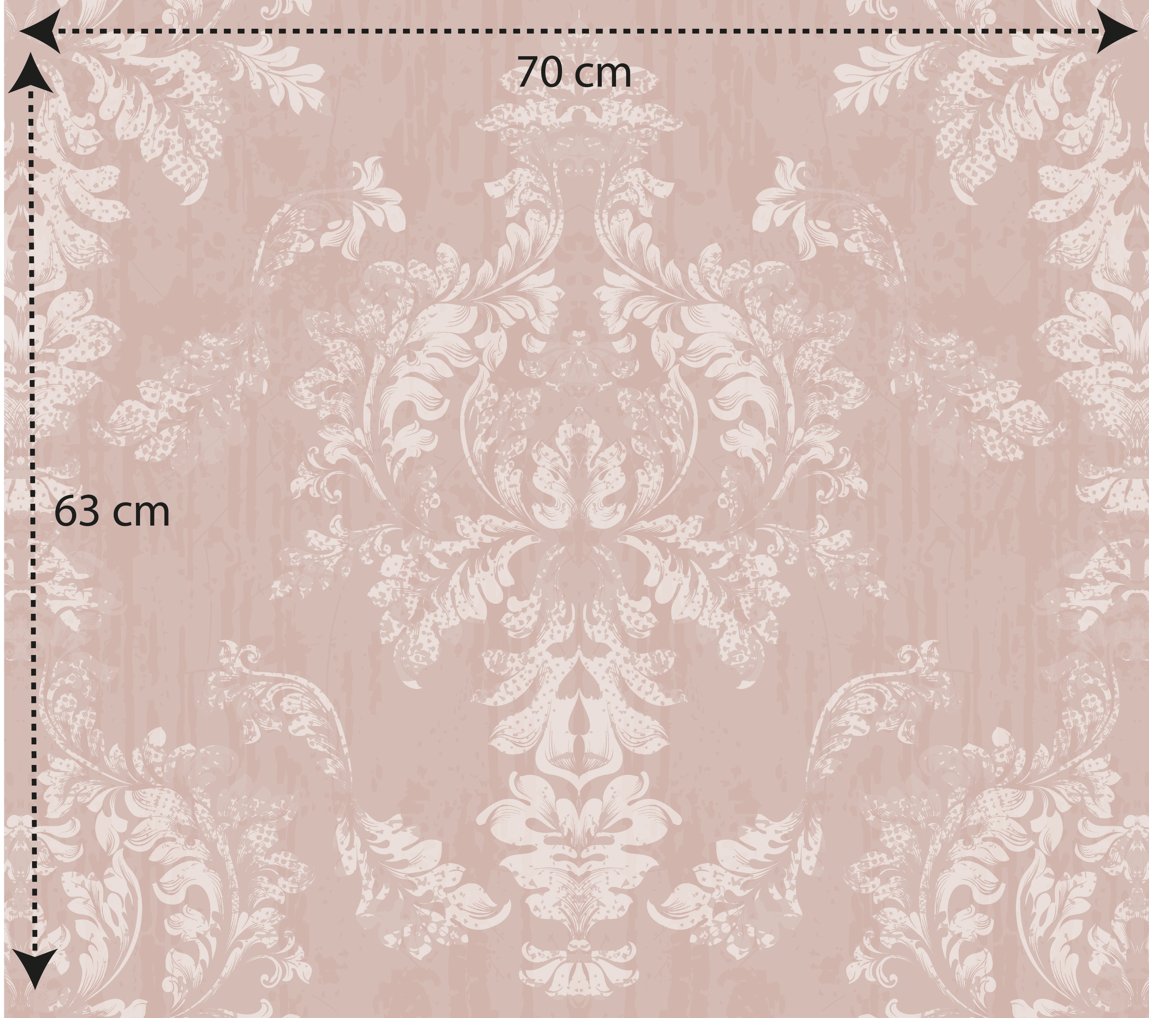 Papel pintado vinílico adhesivo Wallplas Vintage beige