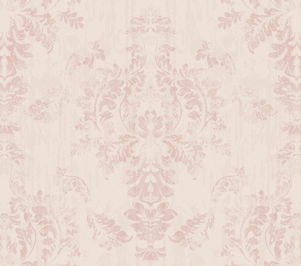 Papel pintado vinílico adhesivo Wallplas Vintage Rosa