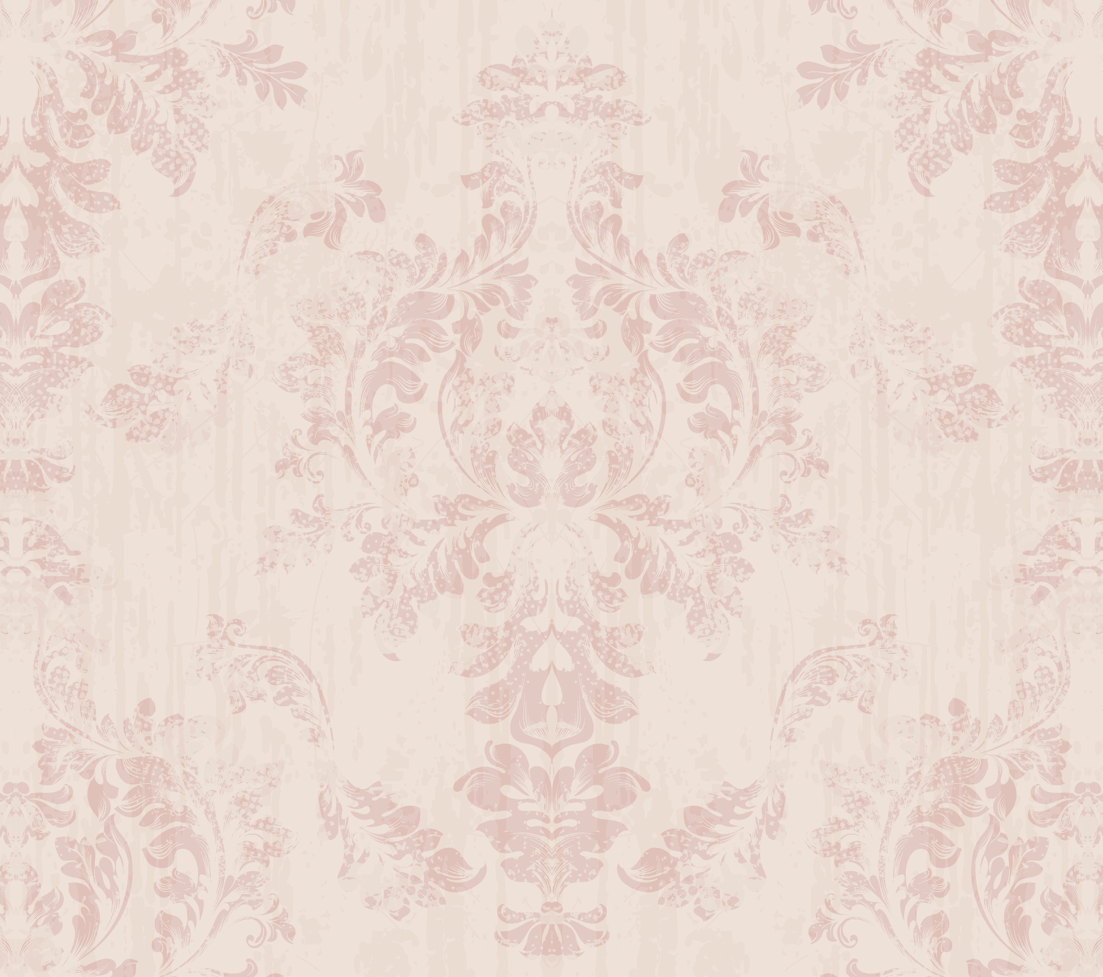 Papel pintado vinílico adhesivo Wallplas Vintage Rosa