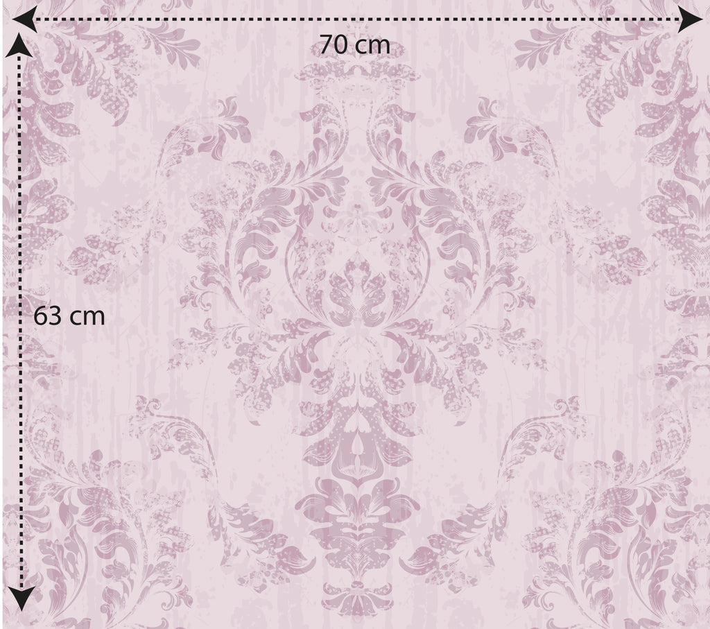 Papel pintado vinílico adhesivo Wallplas Vintage Violeta