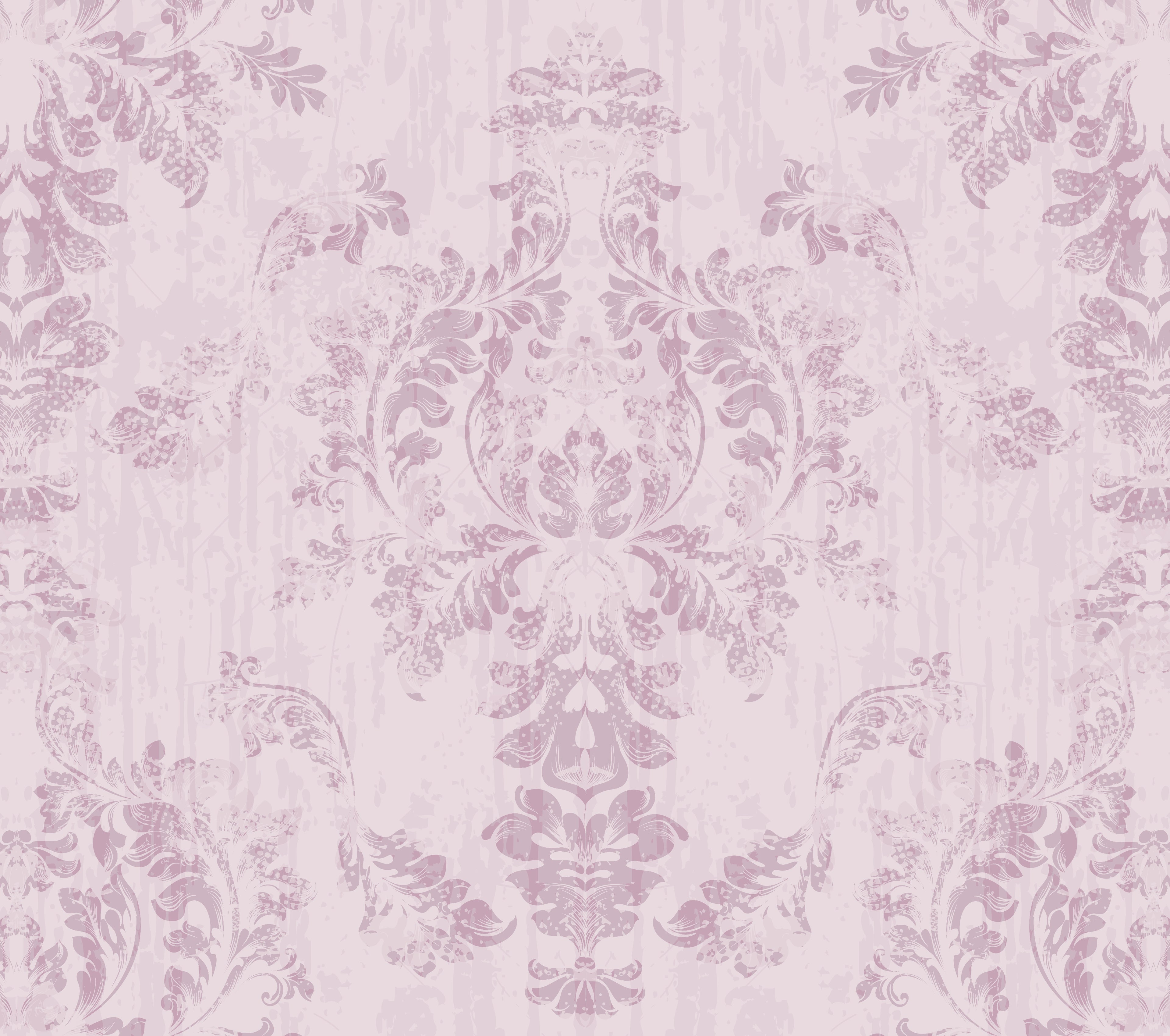 Papel pintado vinílico adhesivo Wallplas Vintage Violeta