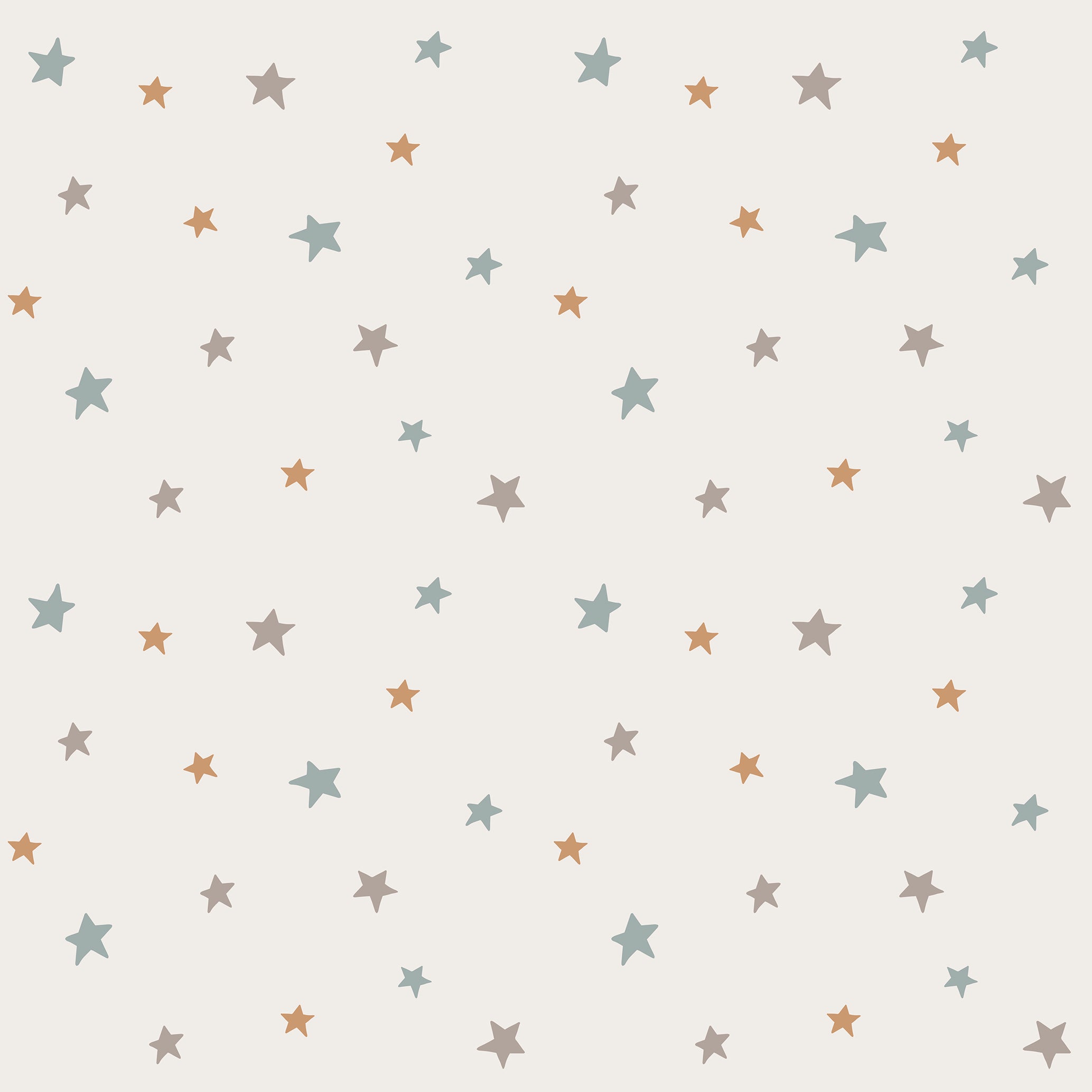 Papel pintado vinílico adhesivo infnatil Wallplas Estrellas